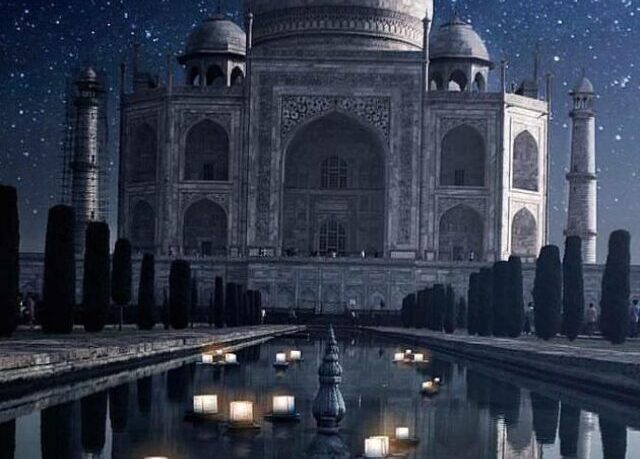 Taj Mahal Night view